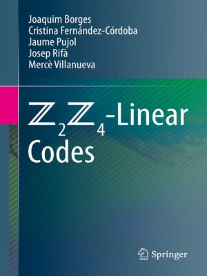 cover image of Z2Z4-Linear Codes